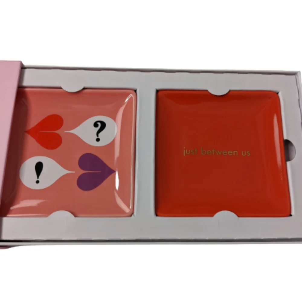 Kate Spade New York Sweet Talk Trinket Trays